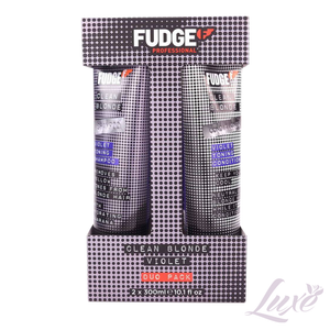 Fudge Clean Blonde Violet Duo Pack